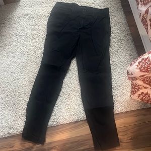 American eagle men’s black made to last relaxed straight fit pants size 31 x 32.